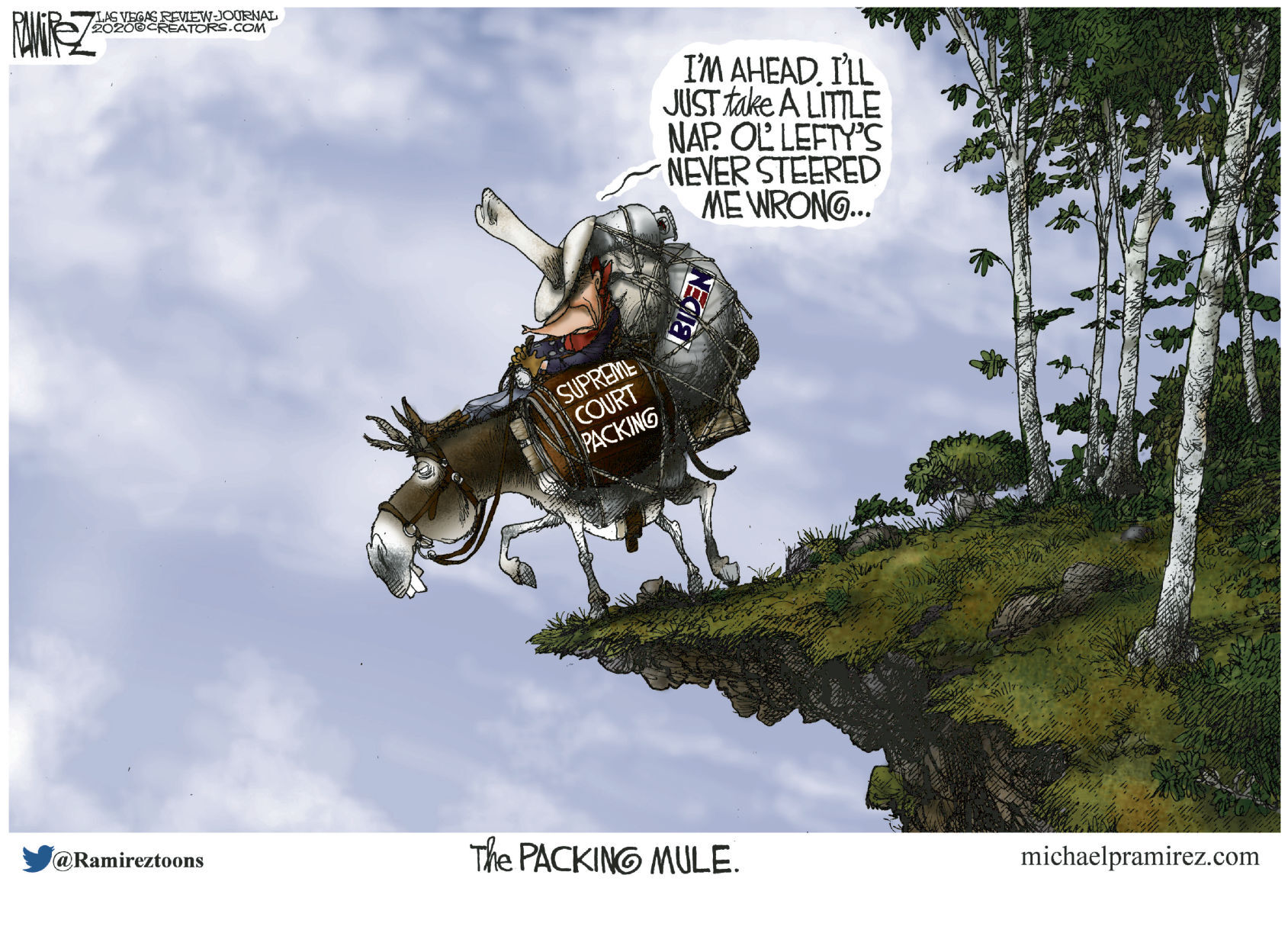 Michael Ramirez cartoon 10/16